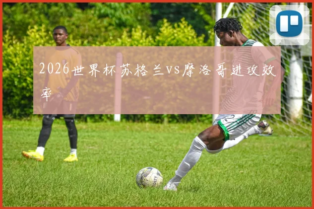 2026世界杯苏格兰vs摩洛哥进攻效率